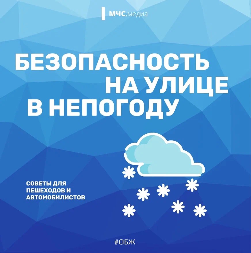 Безопасность на улице в непогоду.